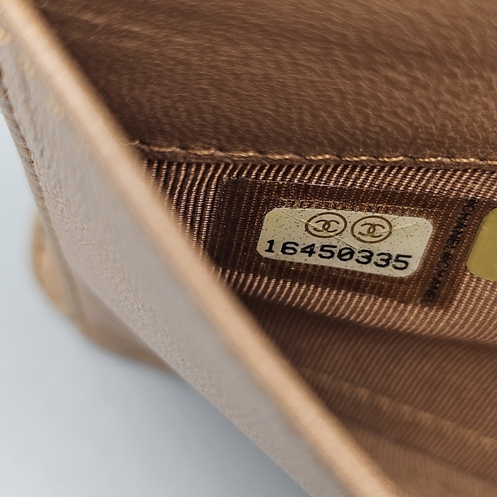 🖤CANEL Tan Quilted Leather Wallet/Clutch🖤 - Picture 10 of 17